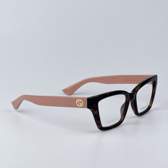 Gucci Women Havana Pink Cat Eye BRAND NEW Eyeglasses GG1715O 005 main image 6